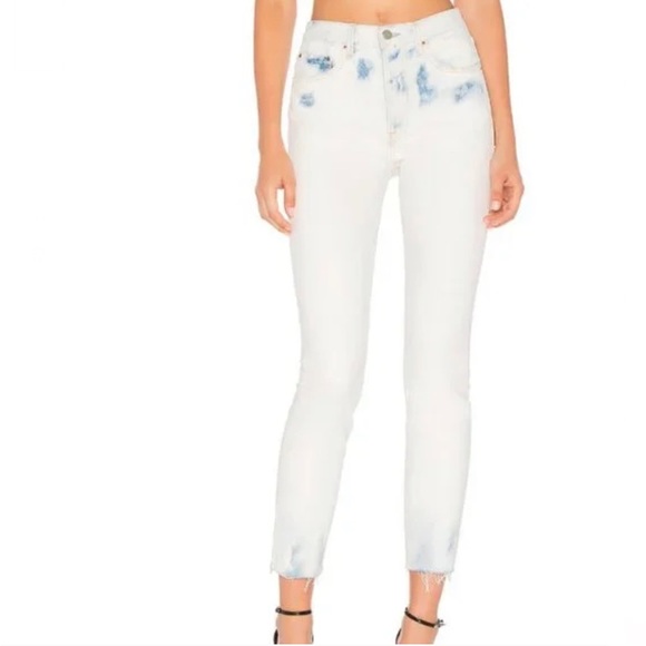 NWT GRLFRND Karolina High-Rise Skinny Jean in maggie may size 28 - Picture 2 of 10